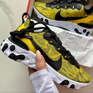 NWT Nike React Element 55 rare snake